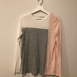 VINCE LONG SLEEVE T-SHIRT CREWNECK